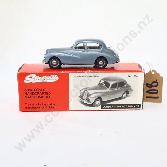 1/43 Somerville Models Sunbeam Talbot 90 MK 2A
