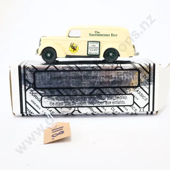 1/43 Durham Classics Ford Panel Van THe Sacramento Bee