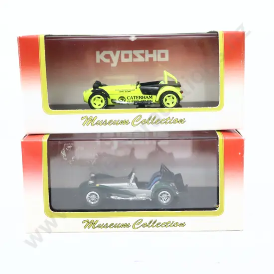 1/43 Kyosho Models  Caterham Super Seven's