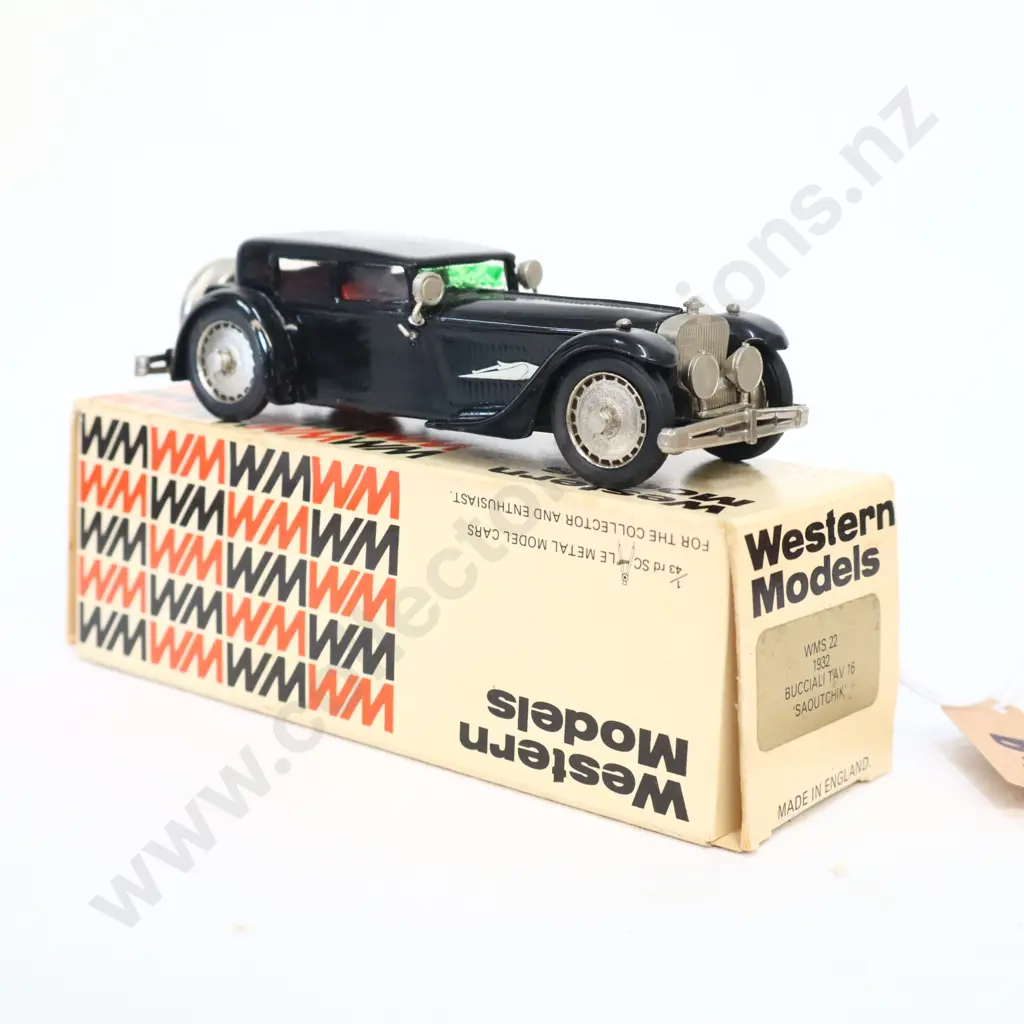 1/43 Western Models 1932 Bucciali Tav 16 Saoutchik Image 1++