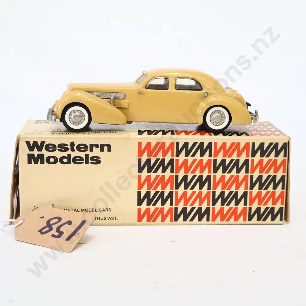 1/43 Western Models 1937 Cord Custom Beverly Sedan Image 1++