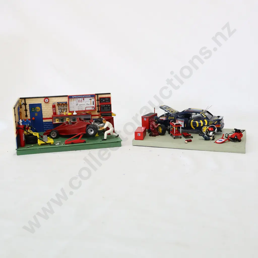 1/43 Diorama Motorsport x 2 Image 1++