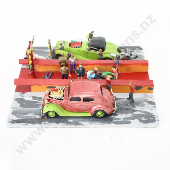 1/43 Diorama Drag Racing