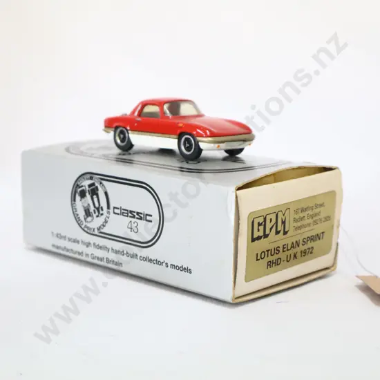 1/43 Grand Prix Models Lotus Elan Sprint 1972