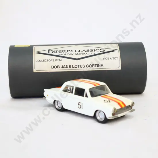 1/43 Dinkum Classics Bob Jane Lotus Cortina