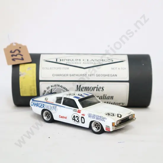 1/43 Dinkum Classics Charger Bathurst 1971 Geoghegan