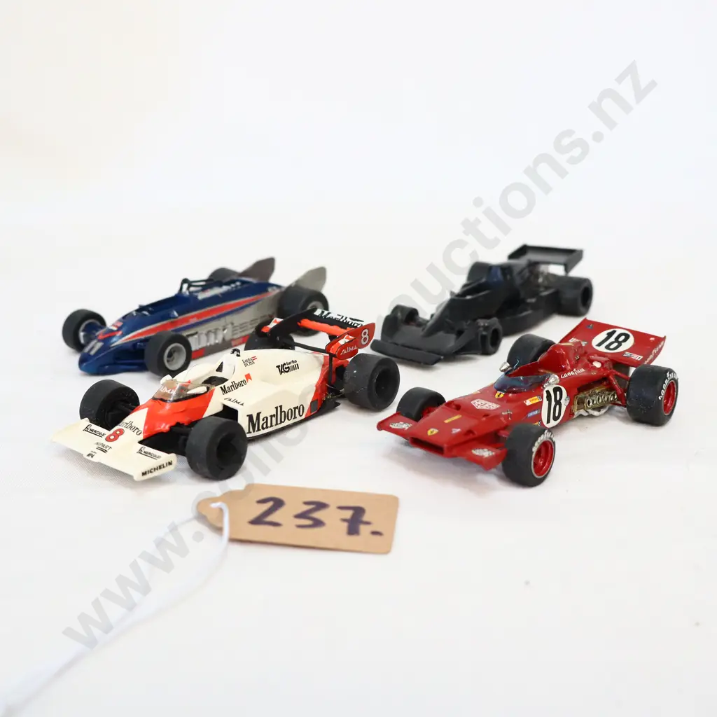1/43 Kitset White Metal Cars x 4 Image 1++