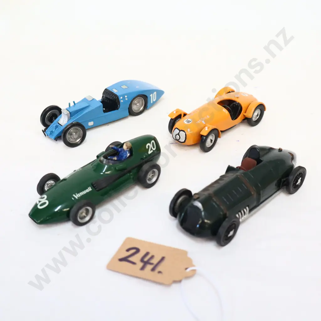 1/43 Kitset White Metal Cars x 4 Image 1++