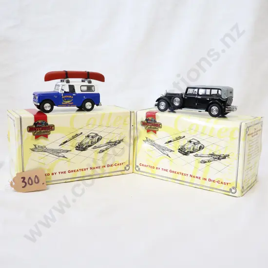 1/43 Matchbox Collectibles 1931 Mercedes Benz And 1961 Scout 80 4x4