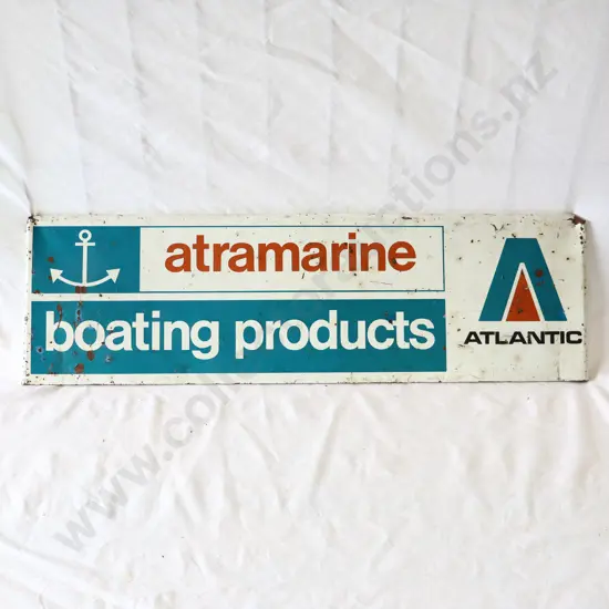 RARE Atlantic Atramarine Sign