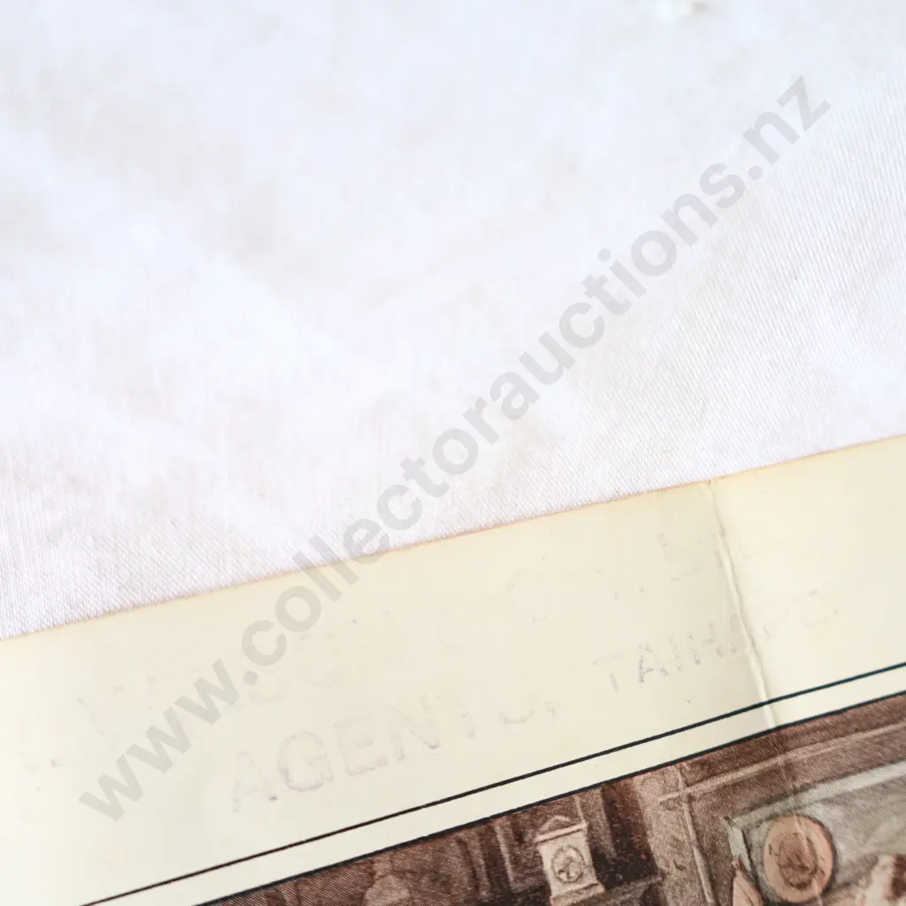 Big Tree Motor Oil Emphemera. R Wilson And Co Agents Taihape. Image 1++