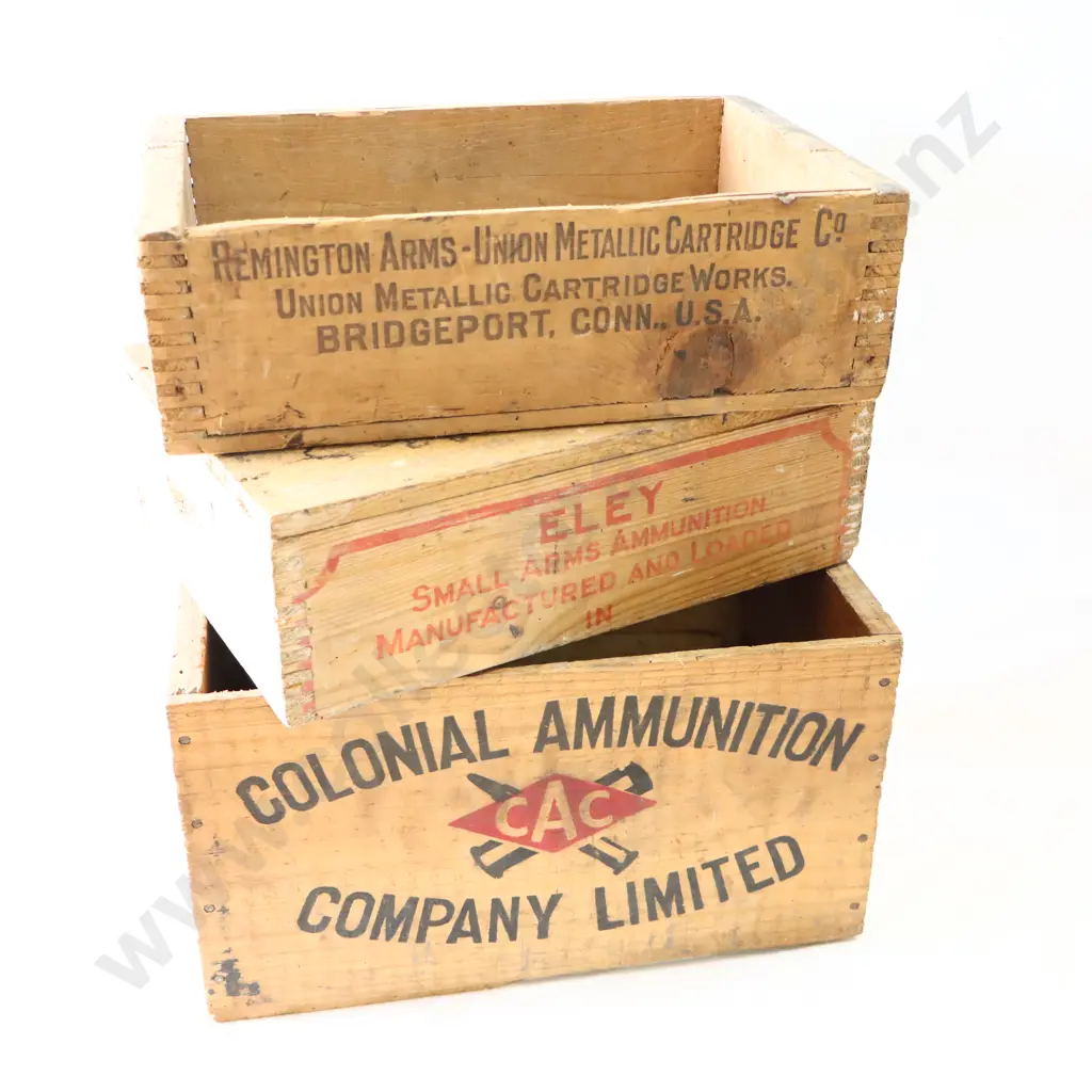 Ammunition Boxes x 3 Image 1++