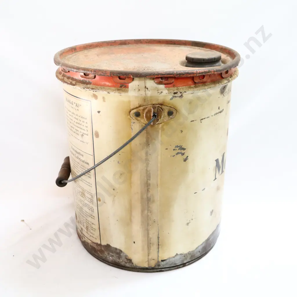 Mobil Oil Gargoyle Oil Drum Image 1++