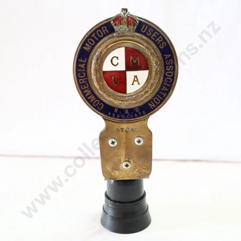 Commercial Motor Users Car Badge No 27407 Image 1++