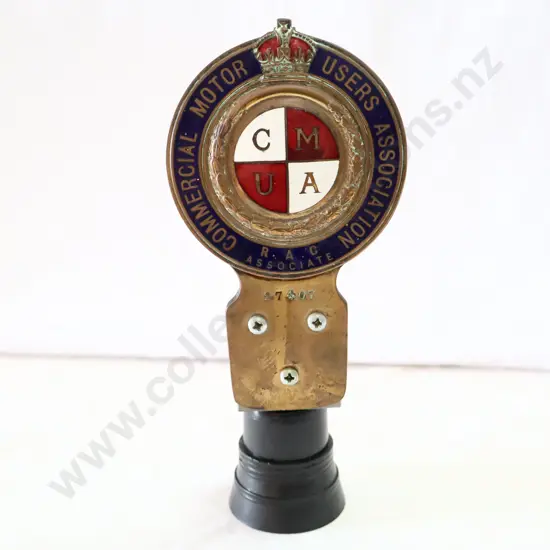 Commercial Motor Users Car Badge No 27407