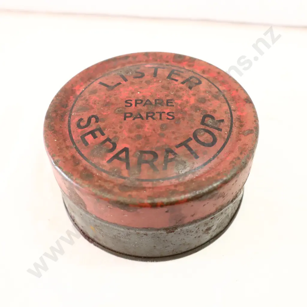 Lister Seperator Spare Parts Tin Image 1++