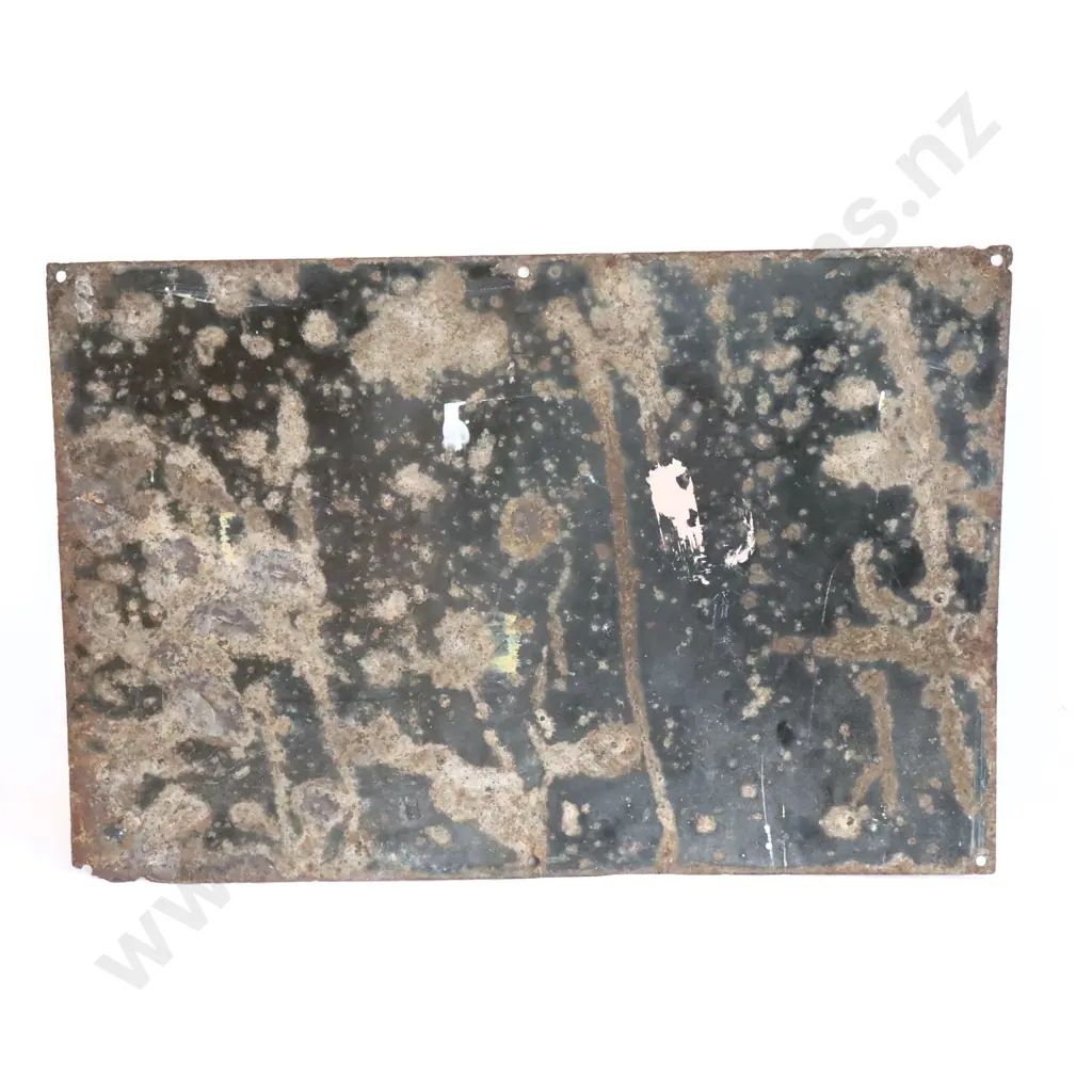 Texaco Clean Clear Motor Oil Enamel Sign Image 1++