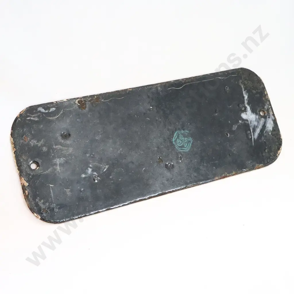 c1880s RARE Colonial Insurance Enamel Sign. Put on front of house as proof of insurance incase of fire. No sign, no putt Image 1++