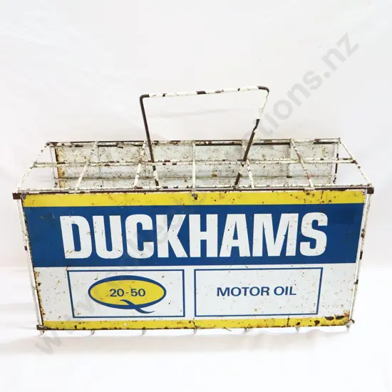 Duckham's Motor Oil 12 Bottle Oil Rack