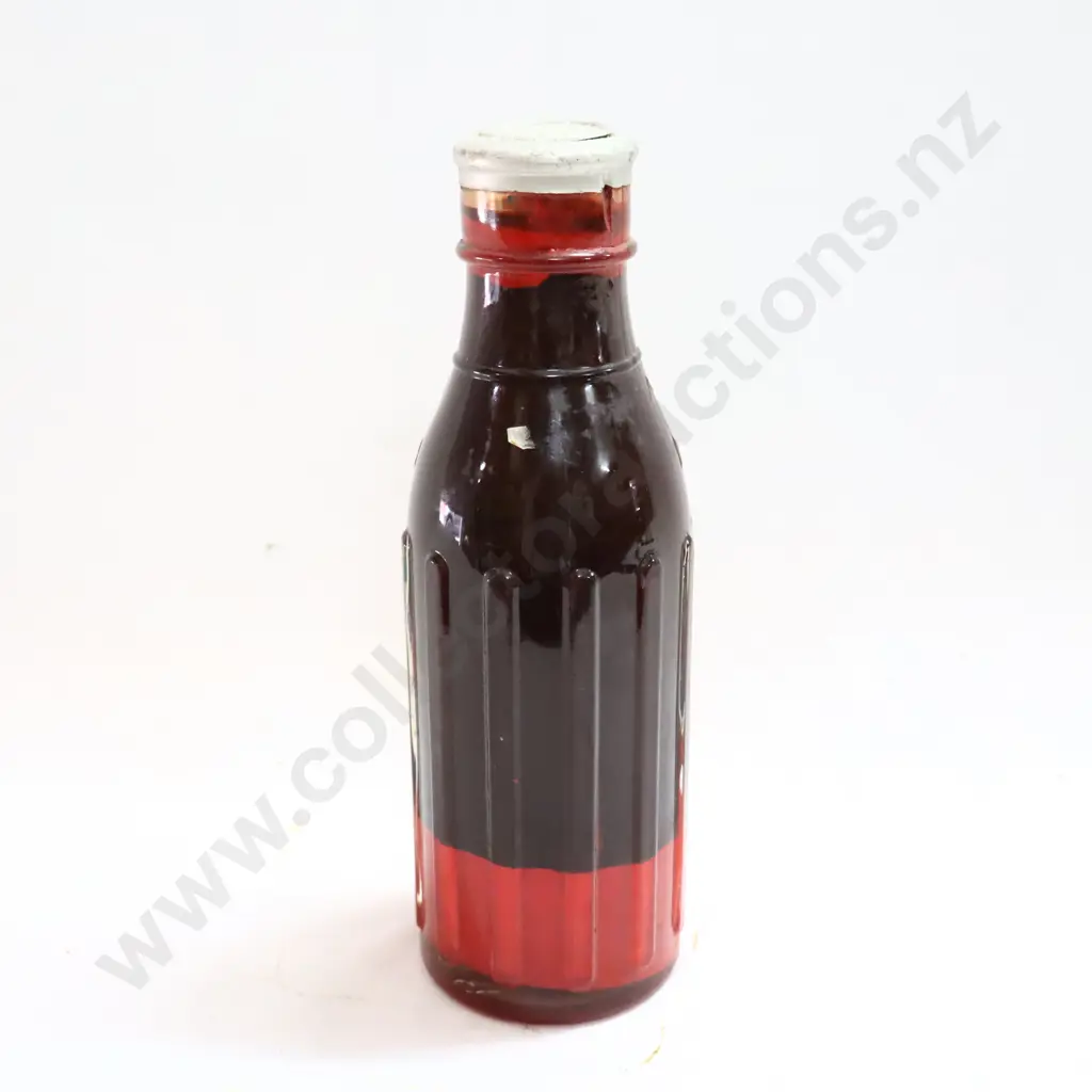 NEW OLD STOCK FULL Shell Pint Oil Bottle Image 1++