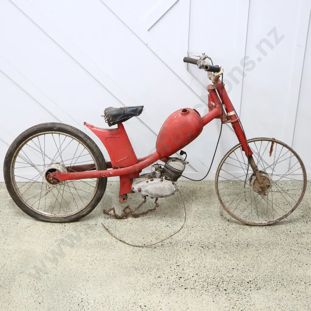 1950s Phillips Gadabout Motorcycle Image 1++