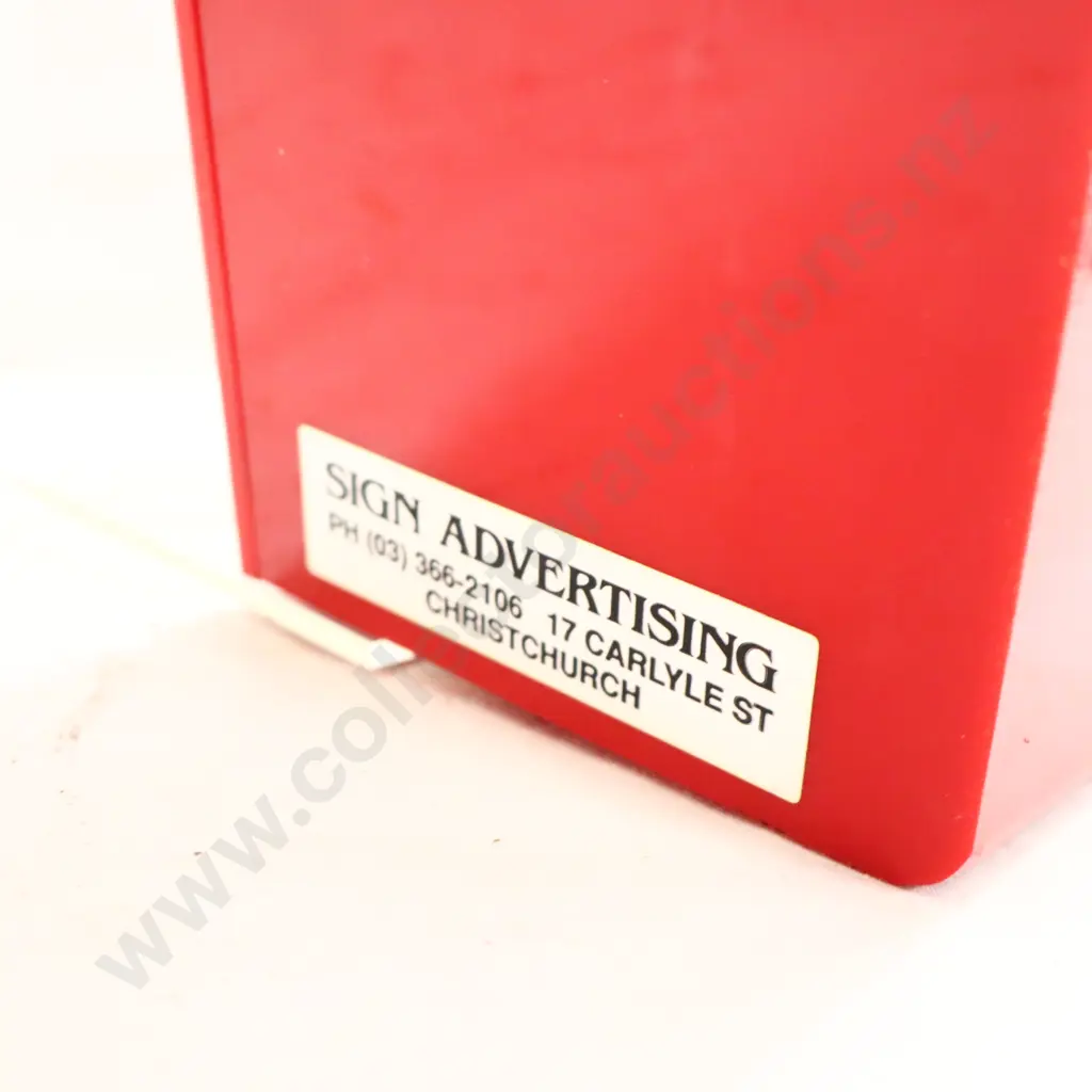 WORKING Lion Red Neon Sign Image 1++