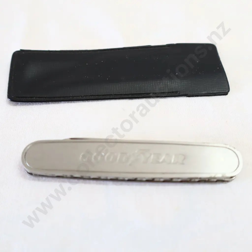 Goodyear Pocket Knife Metal With Cover Image 1++