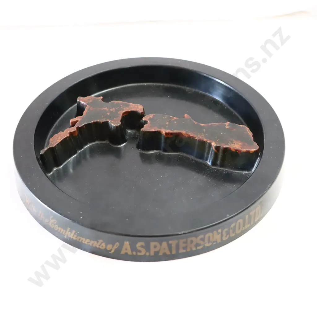 RARE Big Tree Ash Tray. With Compliments of A S Paterson And Co Ltd Image 1++