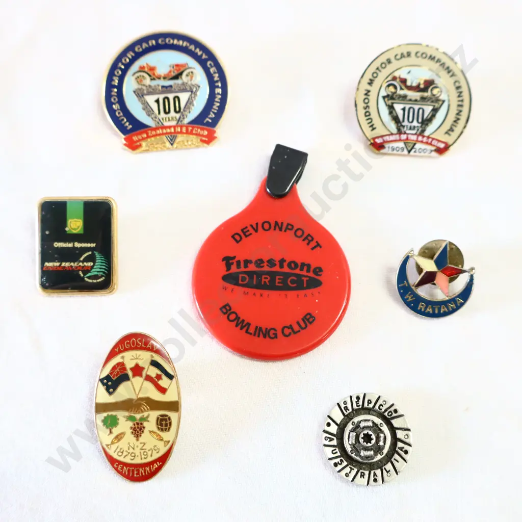 Varies Car Related Badges x 7 Image 1++