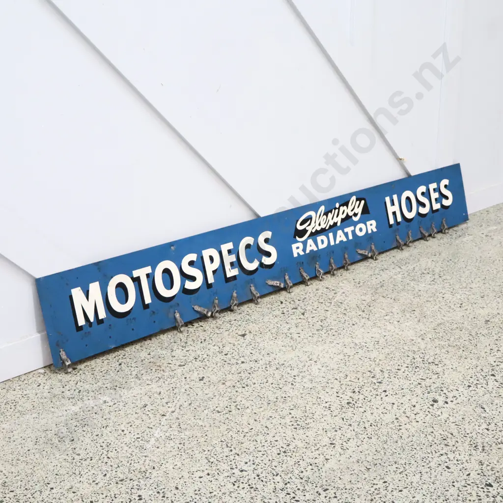 Motorspece Hoses Tin Sign Image 1++