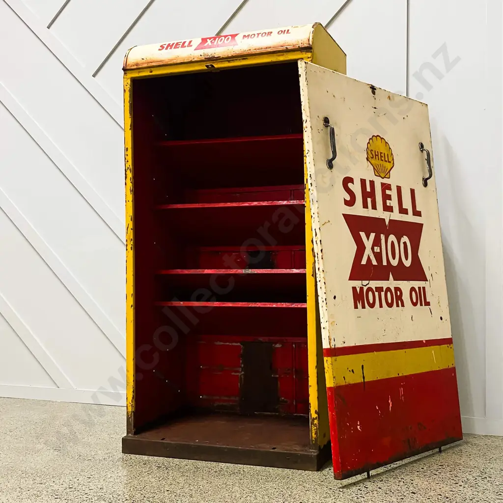 Shell X100 Oil Bottle Cabinet Image 1++