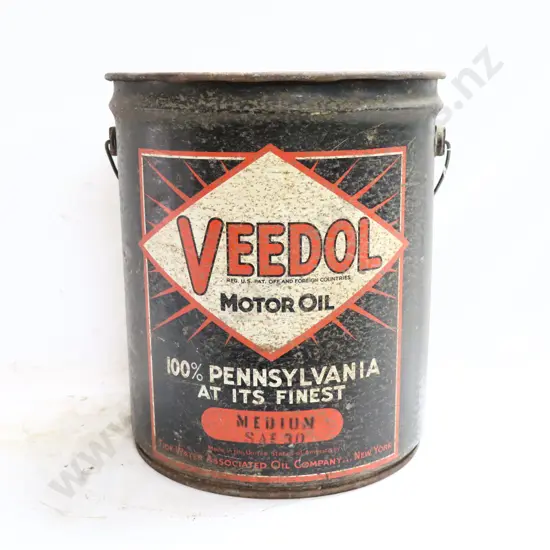 Veedol Oil Drum