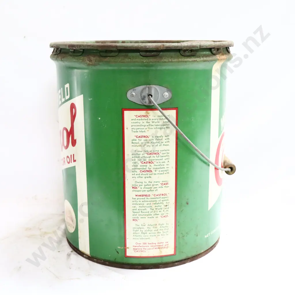 Wakefield Castrol Oil Drum Image 1++