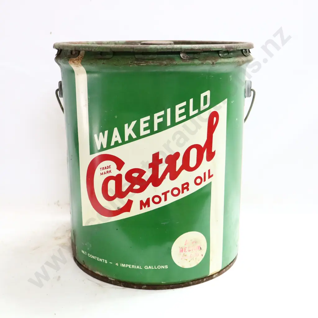 Wakefield Castrol Oil Drum Image 1++