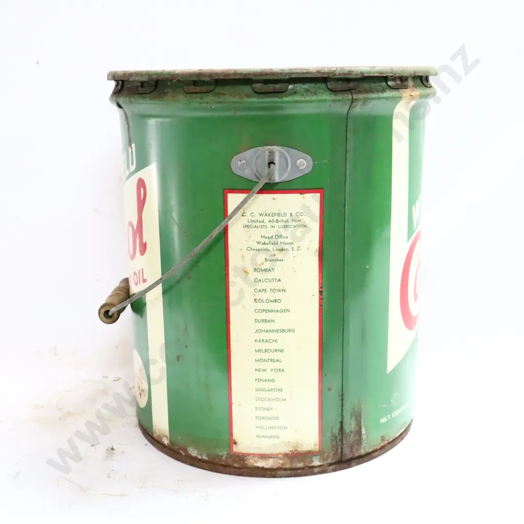 Wakefield Castrol Oil Drum Image 1++