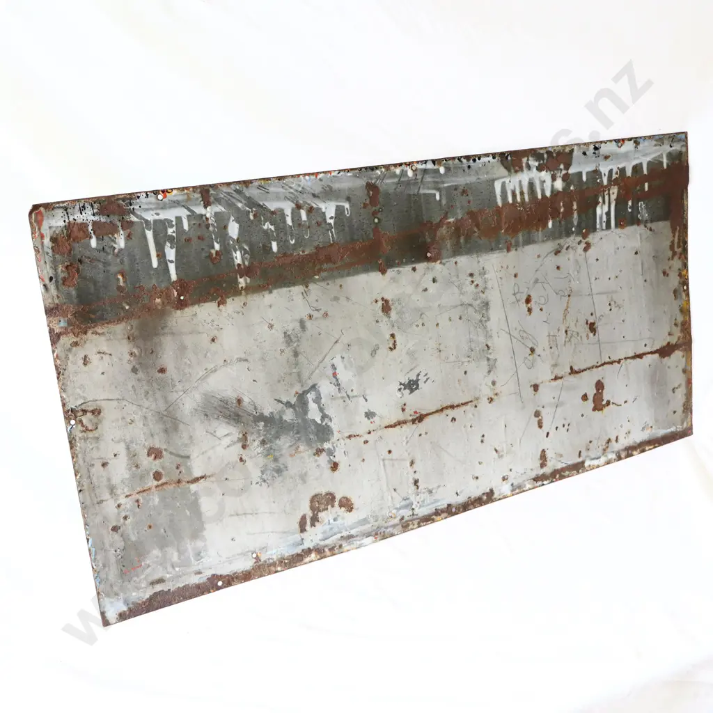 RARE Blackstone Engine Oils Christchurch NZ Enamel Sign Image 1++