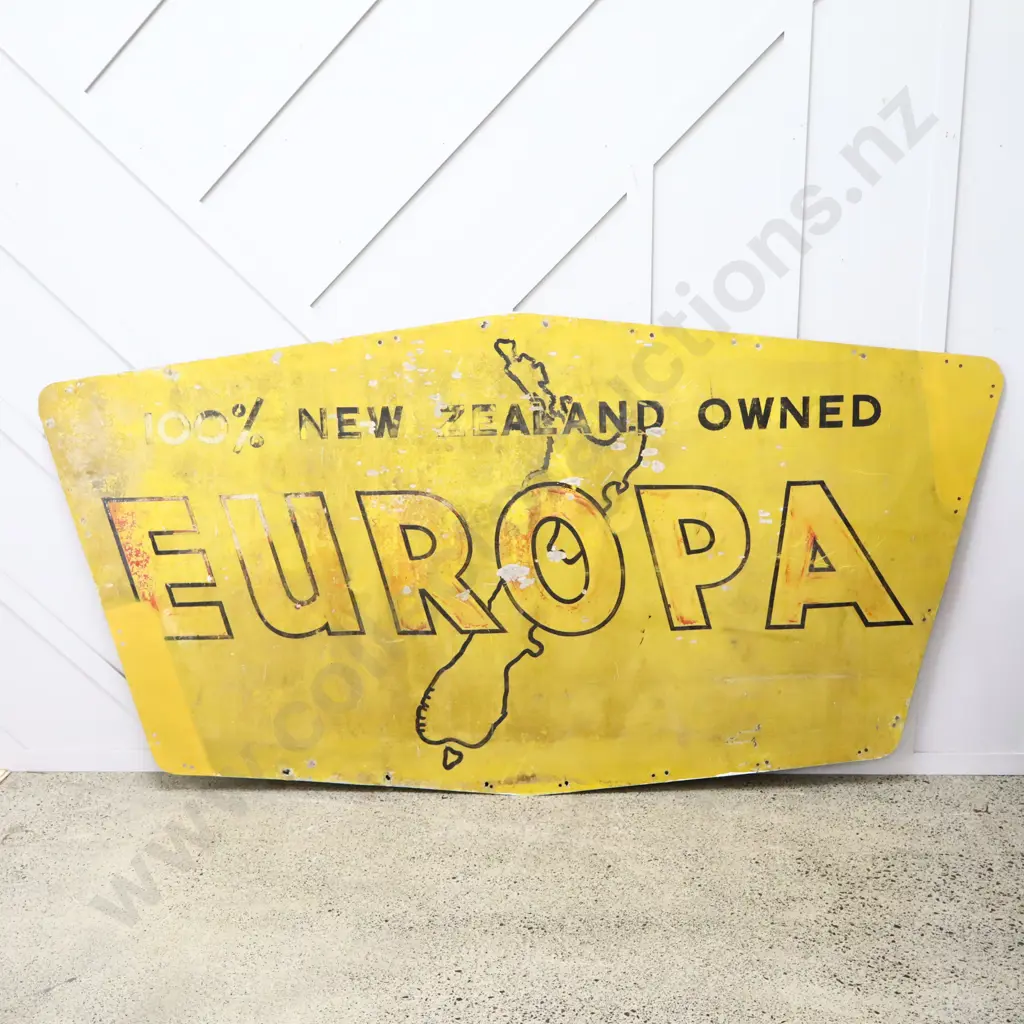 LARGE Europa Double Sided Sign Image 1++