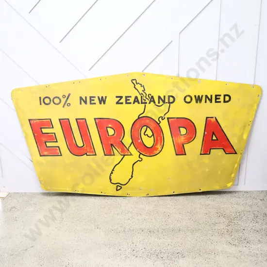 LARGE Europa Double Sided Sign