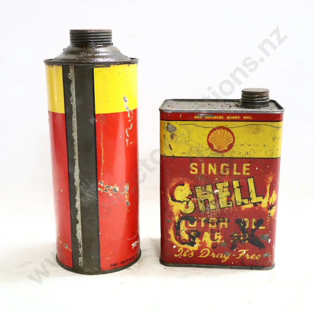 You Can Be Sure Of Shell And Shell Oil Tins Image 1++