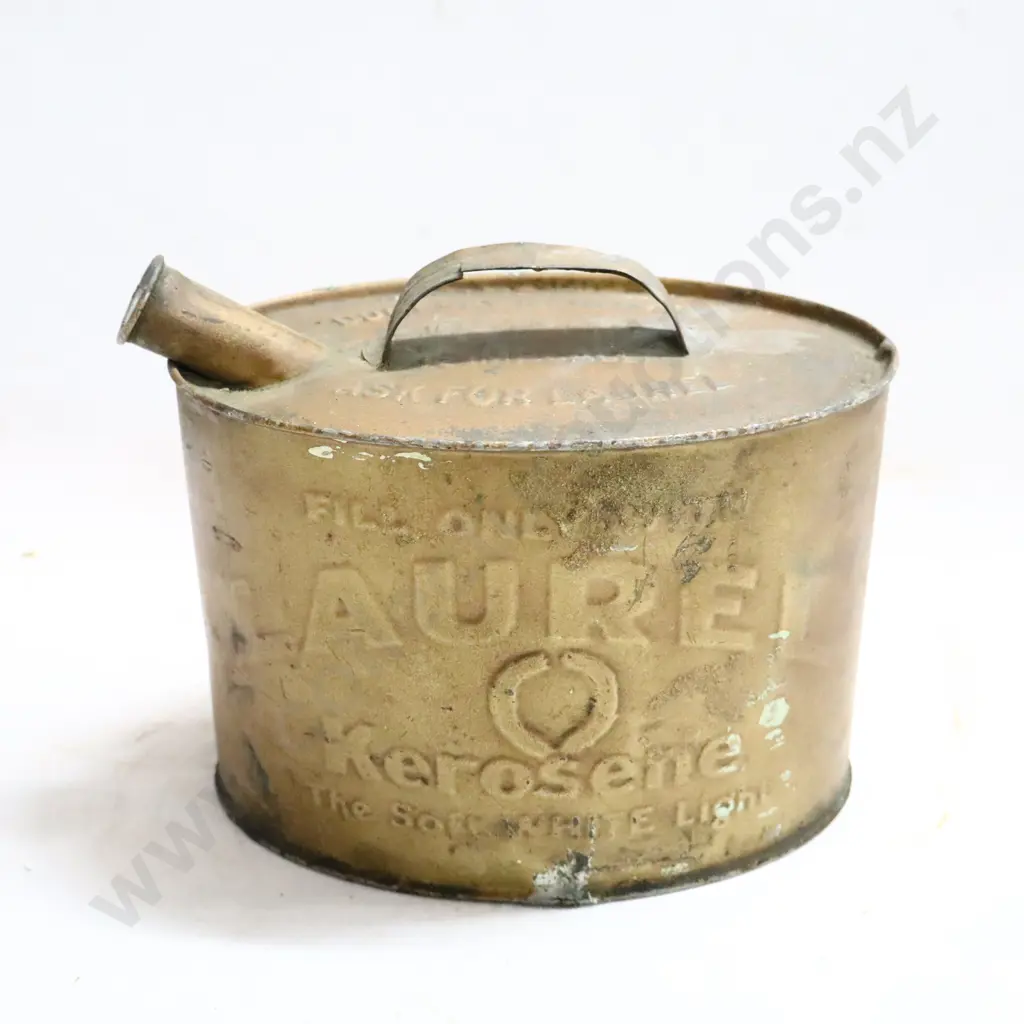 EARLY Laurel Kerosene Tin Image 1++