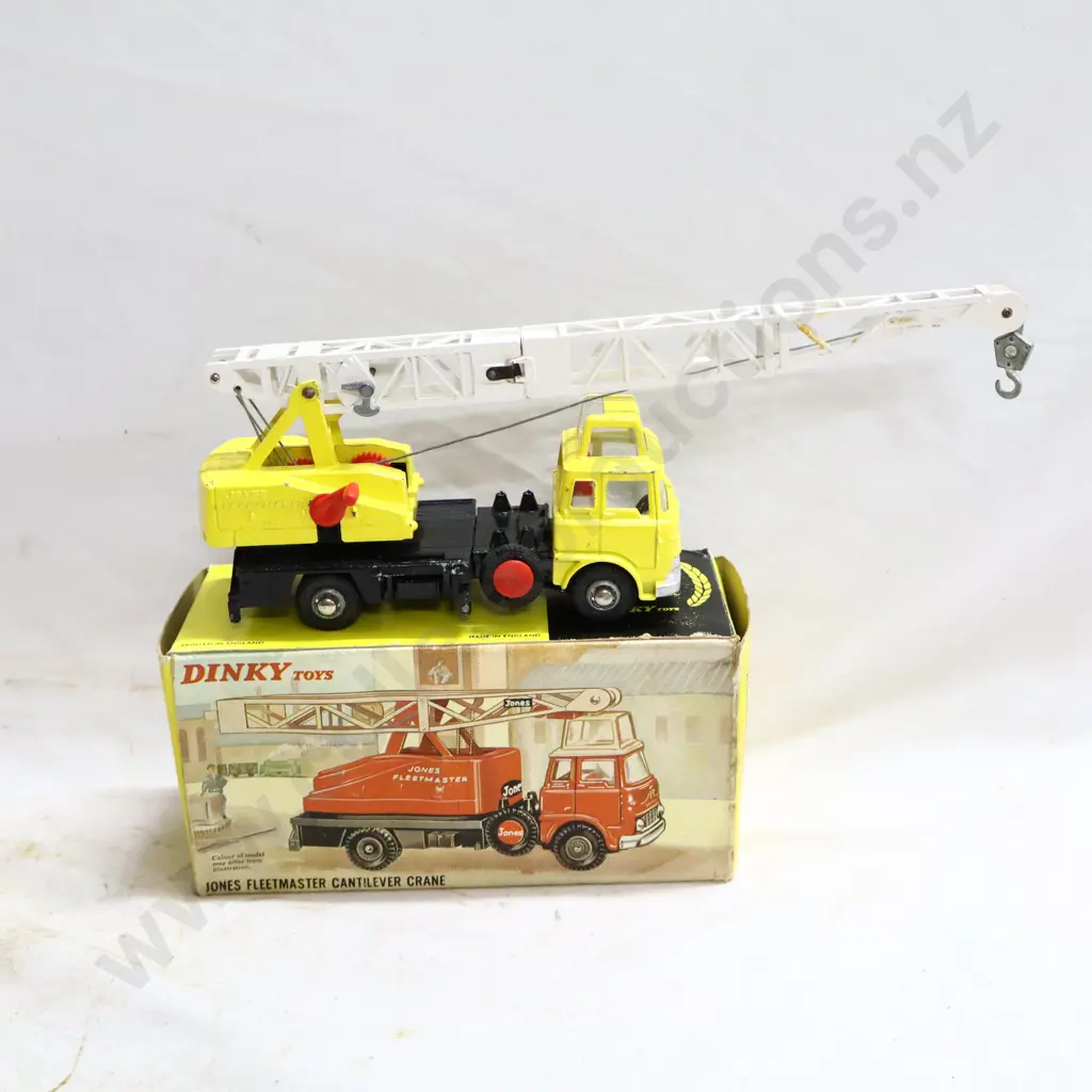 Dinky Toys Jones Fleetmaster Cantilever Crane Vintage Toy Image 1++