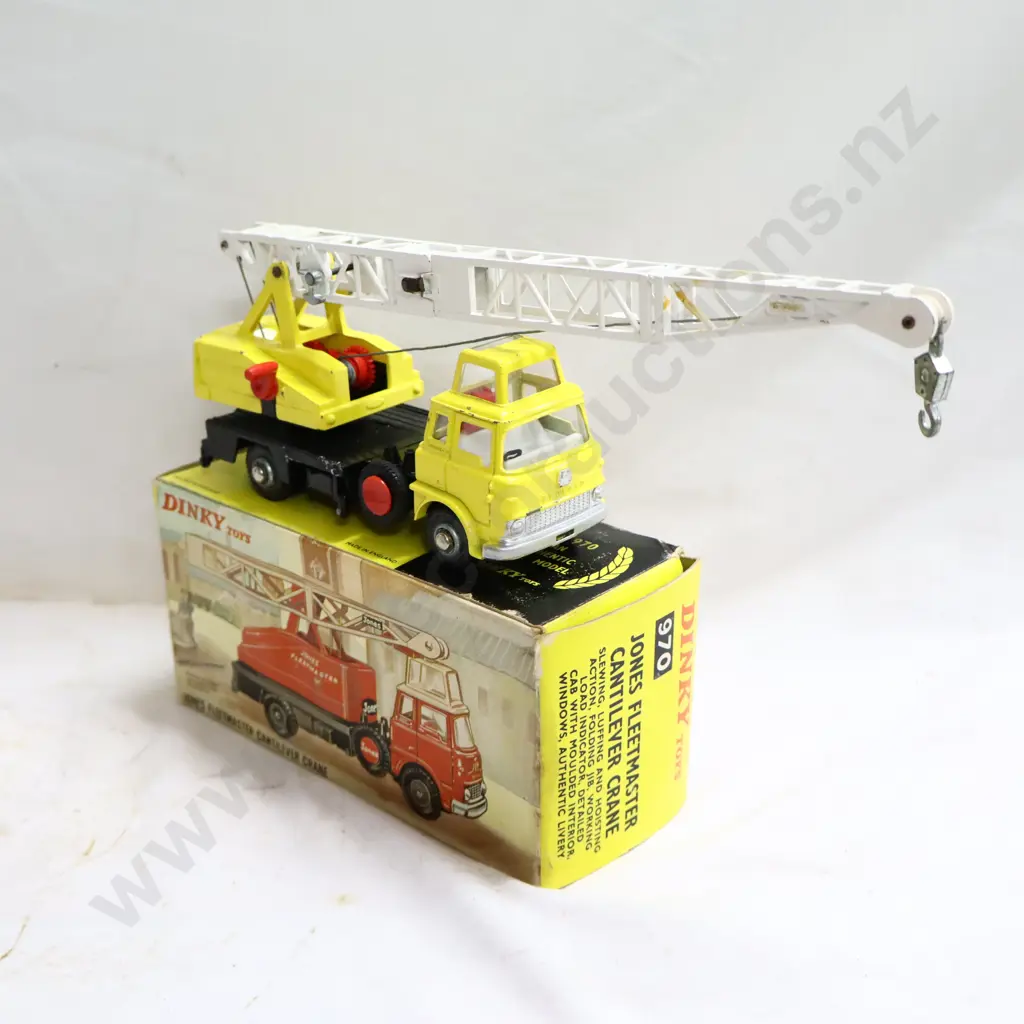 Dinky Toys Jones Fleetmaster Cantilever Crane Vintage Toy Image 1++