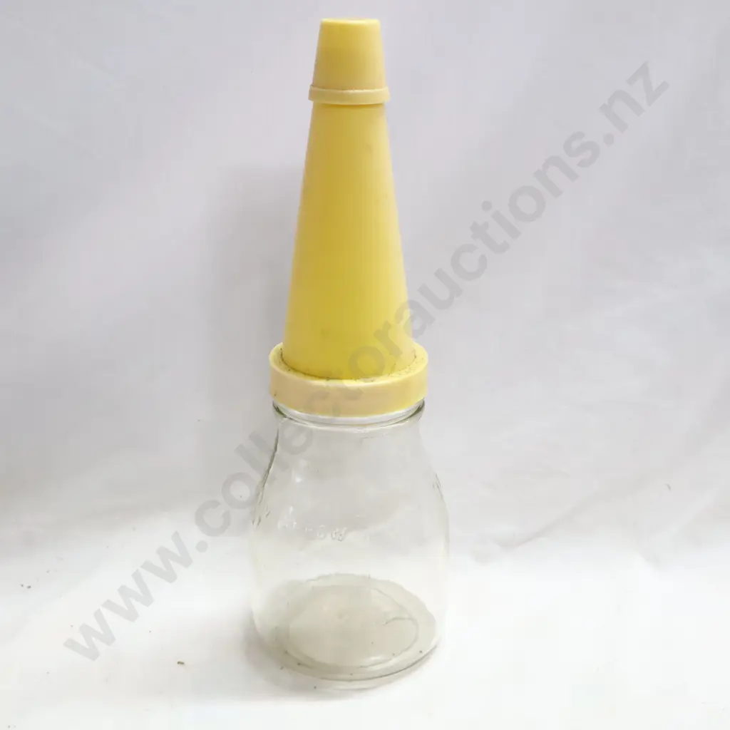 Shell 50 Oil Bottle And Top With Dustcap Image 1++