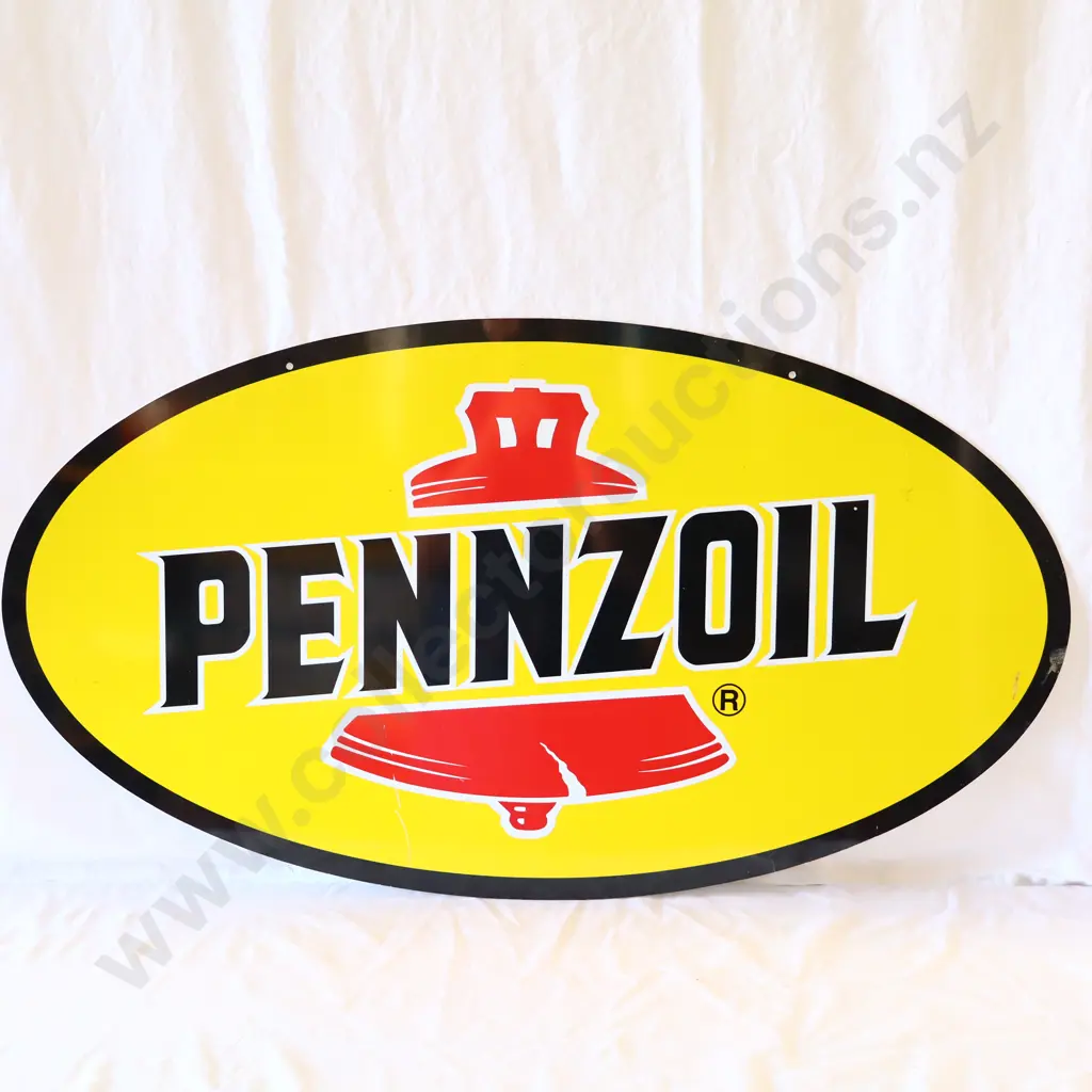 Pennzoil Sign Plastic Image 1++