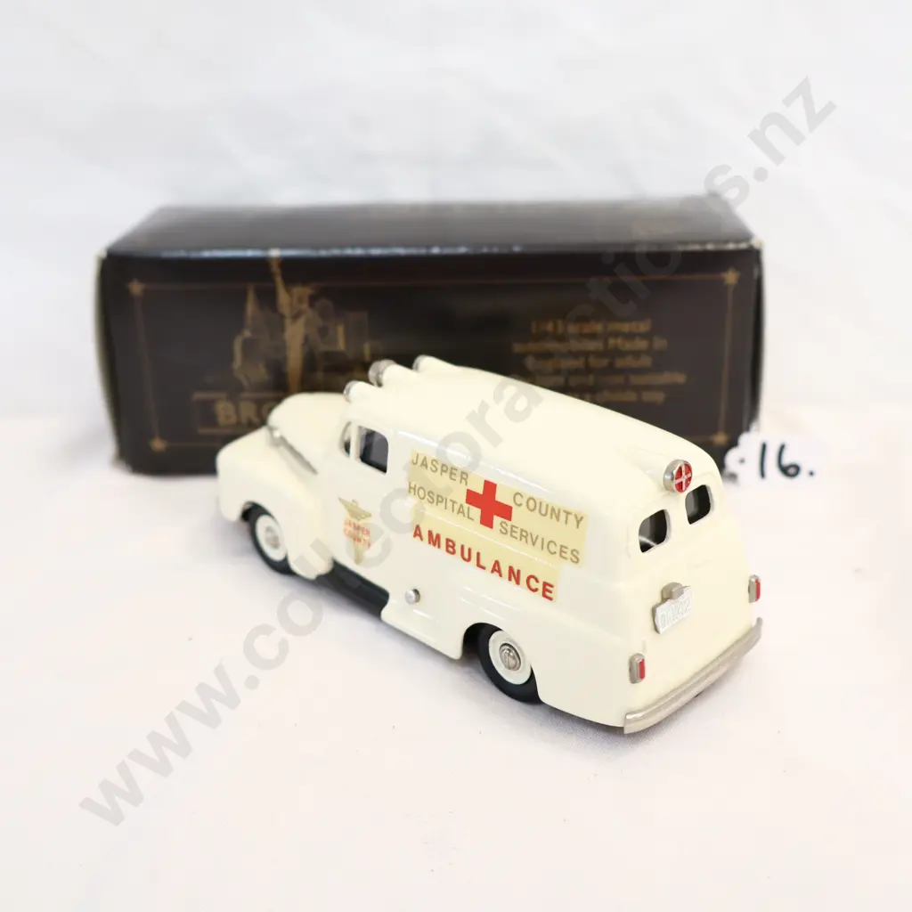1/43 Brooklin Models 1952 Ford F1 Ambulance Image 1++