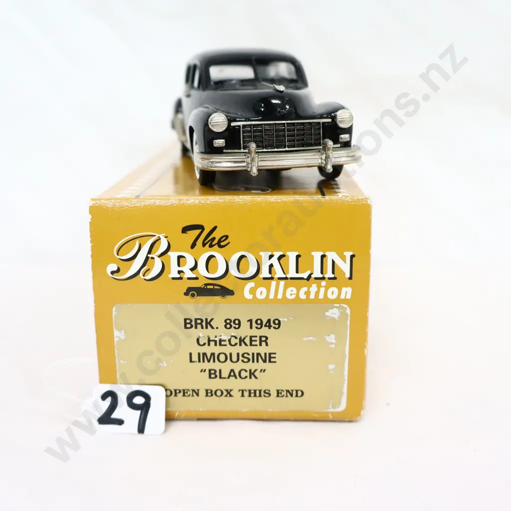 1/43 Brooklin Models 1949 Checker Limousine Image 1++