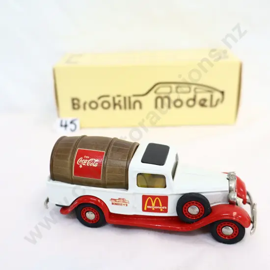 1/43 Brooklin Models 1936 Dodge Van Coca Cola McDonalds