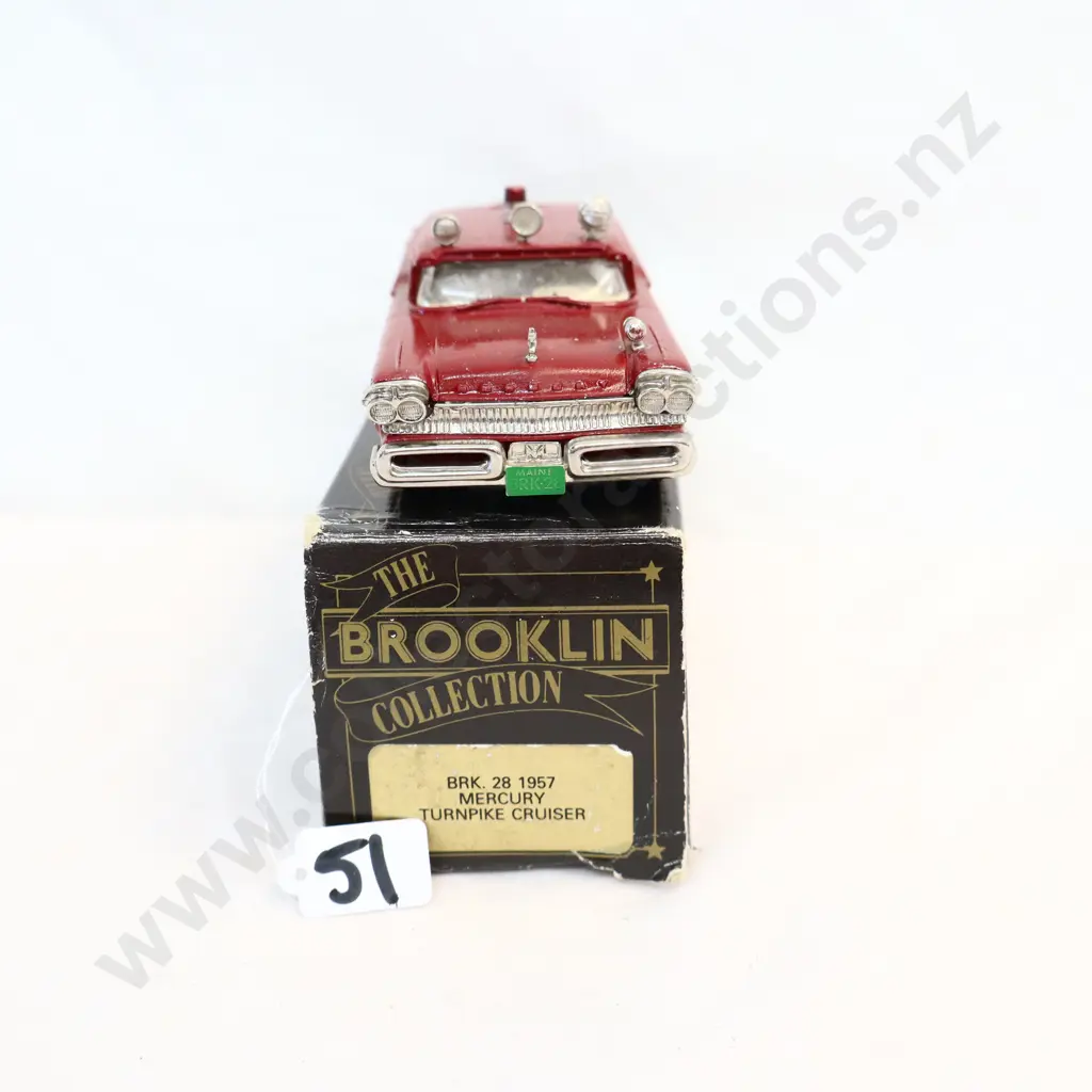 1/43 Brooklin Models 1957 Mercury Turnpike Cruiser Image 1++