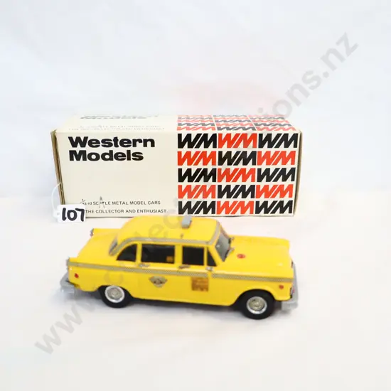 1/43 Western Models Checker Taxi