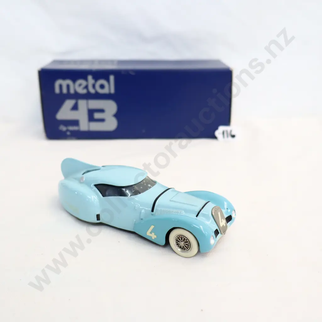 1/43 Metal 43 1937 Delage Andreau Image 1++